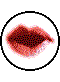 Gif animé bouche parle